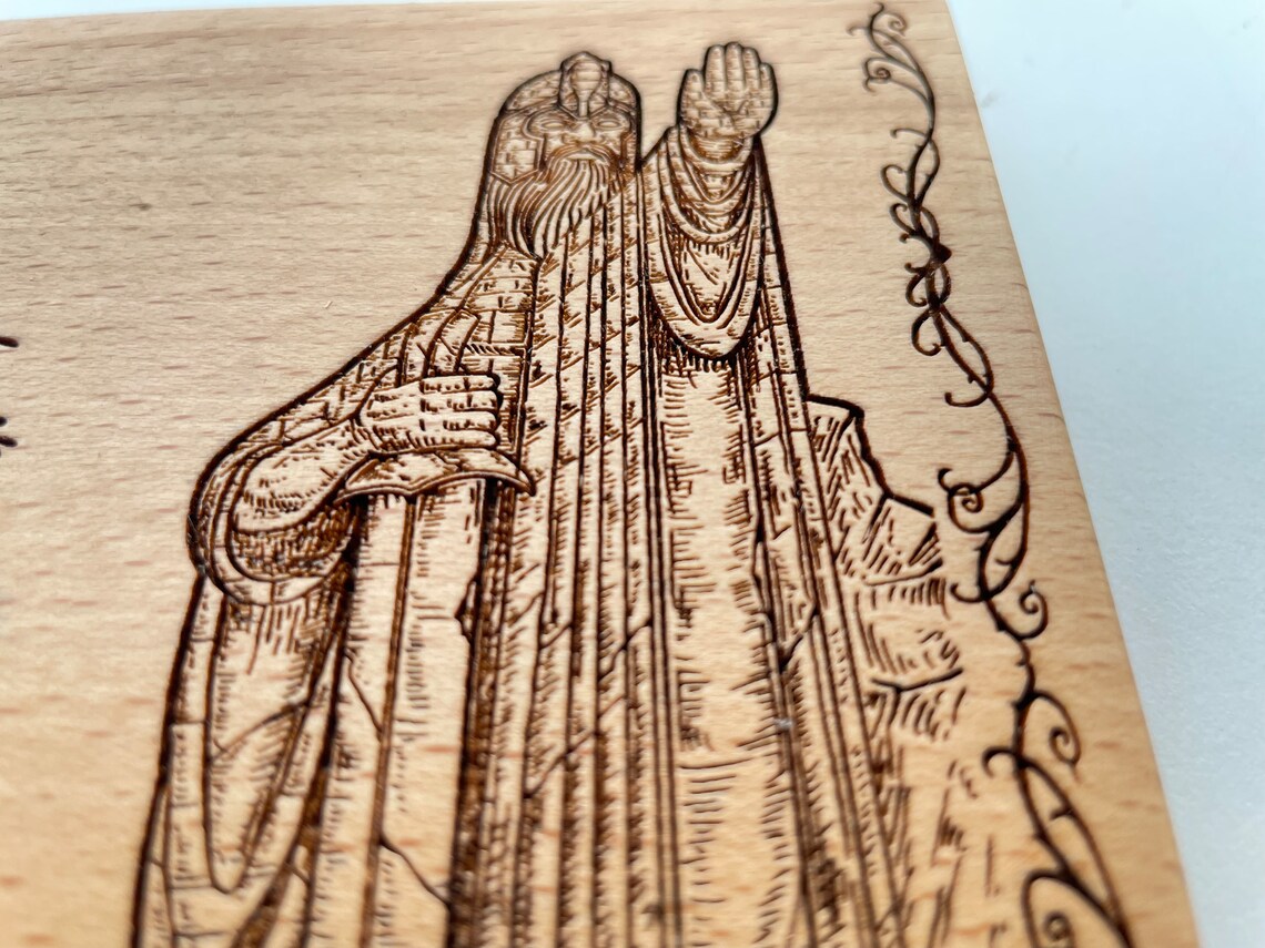 Lord of the Rings gift, engraved on wood, Not all who wander are lost, key holder, lot gift ideas, The Gates of Argonath..