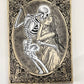 Gothic decor, Dancing with death wall decor, SKELETON ART, Wood engraving. Not a print. - Forgotten Engravings gothic-decor-dancing-with-death-wall-decor-skeleton-art-wood-engraving-not-a-pri