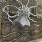 Kraken Giant octopus art,octopus attack, Le Poulpe Colossal Reproduction engraving (1801),Vintage Octopus engraved on wood and hand painted. - Forgotten Engravings kraken-giant-octopus-art-oc