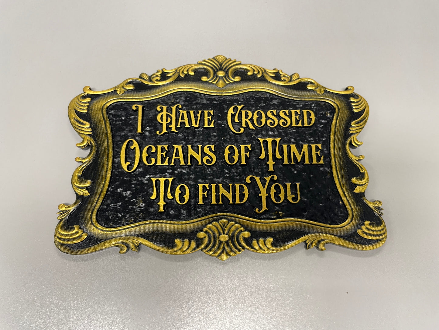 Dracula quote acrylic wall art gothic wall decor for home
