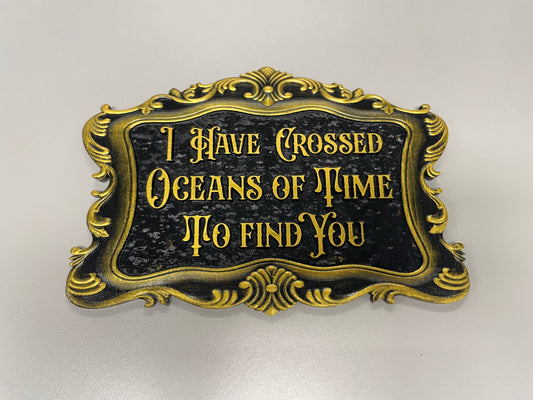 Dracula quote acrylic wall art gothic wall decor for home
