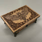 Death’s-Head Hawk Moth sacred storage box for tarot and ritual tools
