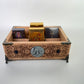 Multiple Tarot & Oracle Deck Organizer — Wooden Deck Holder Box with Altar Decor