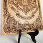 Harry Potter Crest carved in wood wall decor, hogwarts home decor 32/22cm - Forgotten Engravings