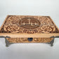 Lilith Sigil Altar Box – Engraved Wooden Ritual Storage for Witchcraft & Occult Practice