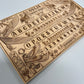 Egyptian Wooden Ouija Board – Anubis & Thoth Mythology Spirit Board with Book of the Dead  Engraving