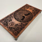 Wiccan Altar Table – Mahogany Tree of Life Ritual Board with “As Above, So Below ,As Within ,So Without” - Forgotten Engravings