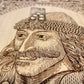 Vlad the Impaler Wood Wall Art – Engraved  Wood Gothic Medieval Portrait