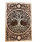 Wiccan Tree of Life Wall Art – Solid Wood Engraved “As Above, So Below” Sacred Decor - Forgotten Engravings