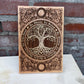wall art featuring Tree of Life motif and As Above So Below As within so without ,as universe so the soul