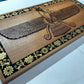 Ahura Mazda Faravahar Wall Art – Zoroastrian Persian Symbol Engraved Mahogany Wood