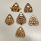 Ouija Planchette Set – Functional Engraved Wooden Spirit Board Planchettes Gothic Occult Collection - Forgotten Engravings