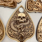 Ouija Planchette Set – Functional Engraved Wooden Spirit Board Planchettes Gothic Occult Collection - Forgotten Engravings