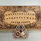 Ouija board game with flowers and butterflies, floral and cosmic spirit board with wiccan elements - Forgotten Engravings