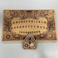 Ouija board game with flowers and butterflies, floral and cosmic spirit board with wiccan elements - Forgotten Engravings