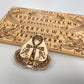 Egyptian Wooden Ouija Board – Anubis & Thoth Mythology Spirit Board with Book of the Dead  Engraving - Forgotten Engravings