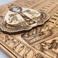 Egyptian Wooden Ouija Board – Anubis & Thoth Mythology Spirit Board with Book of the Dead  Engraving - Forgotten Engravings