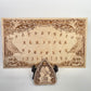 Ravens and gothic spirit Ouija board engraved wood with planchette handmade Netherlands ships to USA
