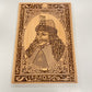 Vlad the Impaler Wood Wall Art – Engraved  Wood Gothic Medieval Portrait