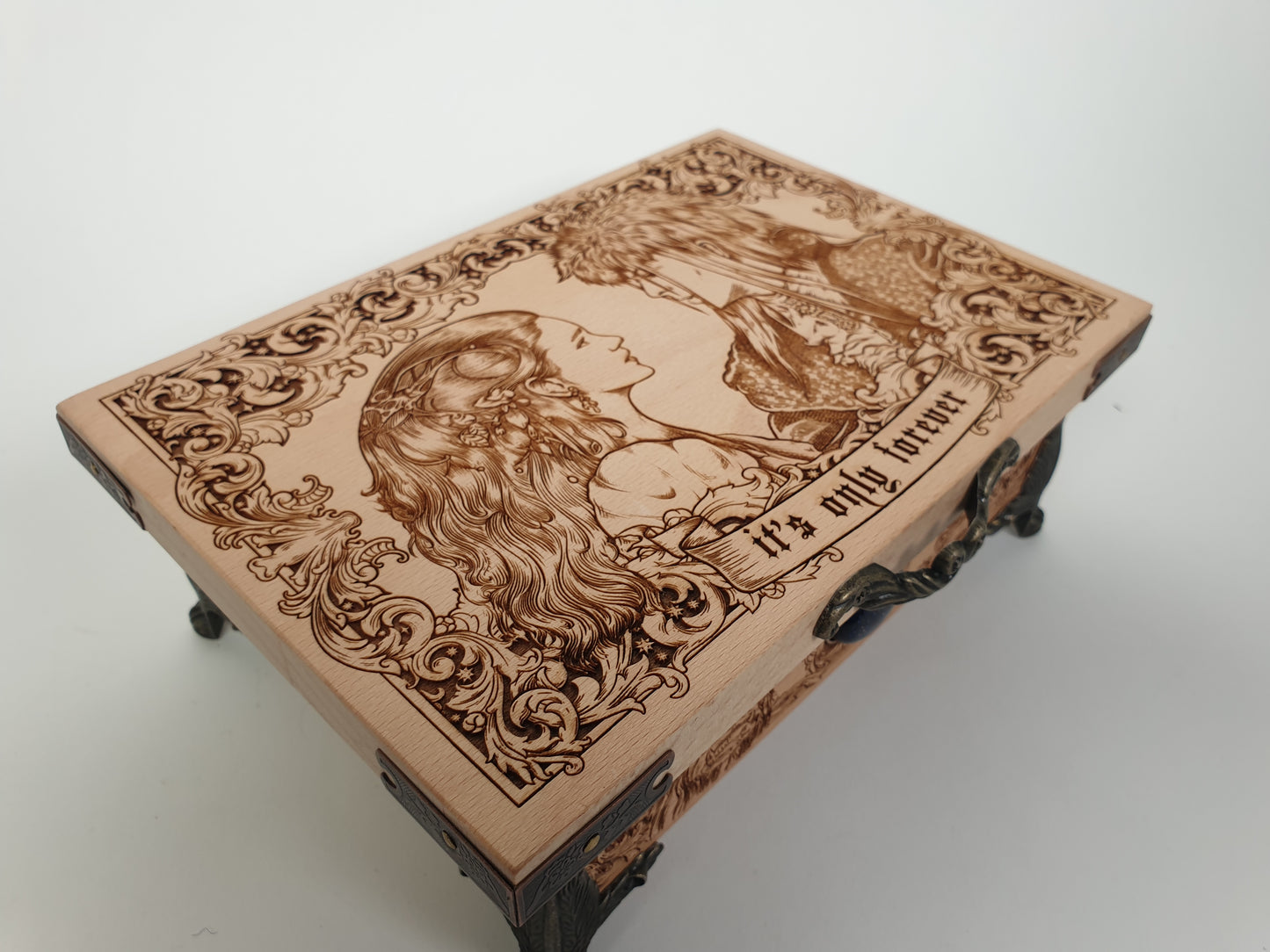 labyrinth movie art gift made of wood