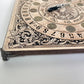 pendulum board engraved on wood with zodiac signs
