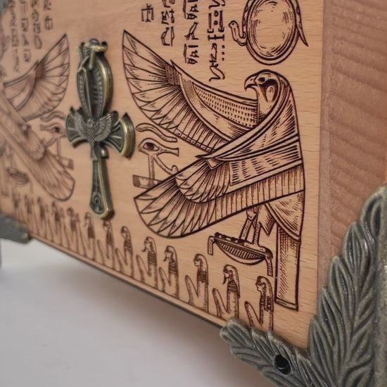 Egyptian tarot holder