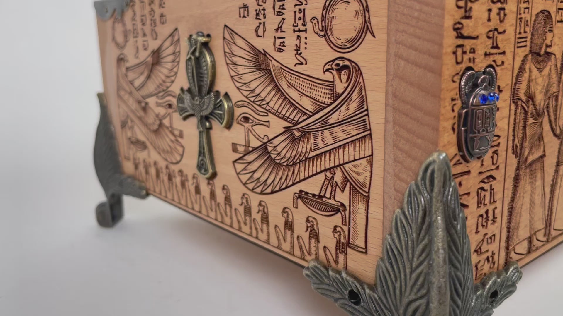 Egyptian tarot holder