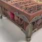 Video Close up of  jewelry box with Dracula quote
