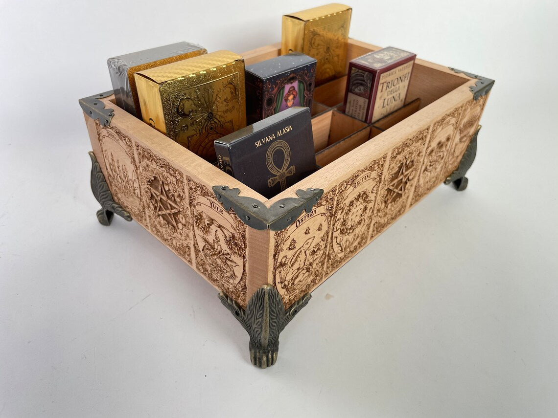 tarot card storage for multiple decks