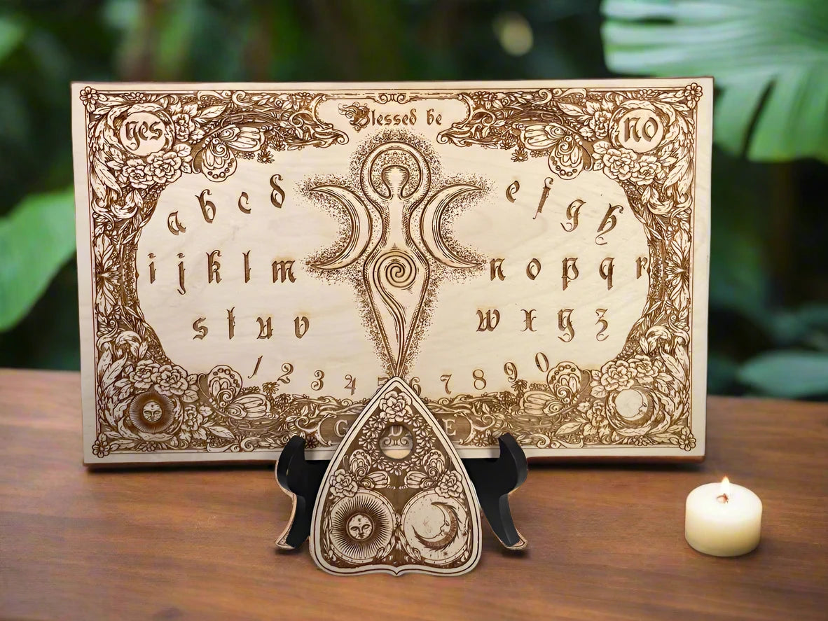 triple moon goddess Ouija board 