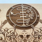 Asmodeus sigil. Sigil of Asmoday Altar Board engraved, wooden Ritual Table, Ars Goetia Altar Offering Table, Asmodeus Metaphysical Board. - Forgotten Engravings king-asmodeus-sigil-sigil-of-a
